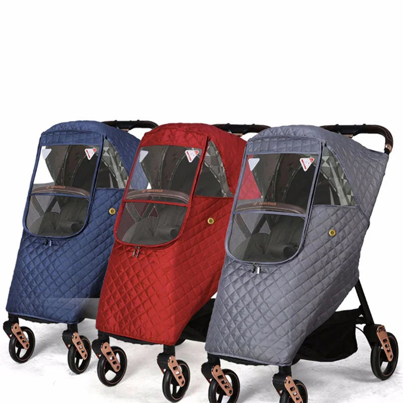 Ganzjahres-Wetterschutz-Set für Kinderwagen – 1+1 GRATIS Aktion