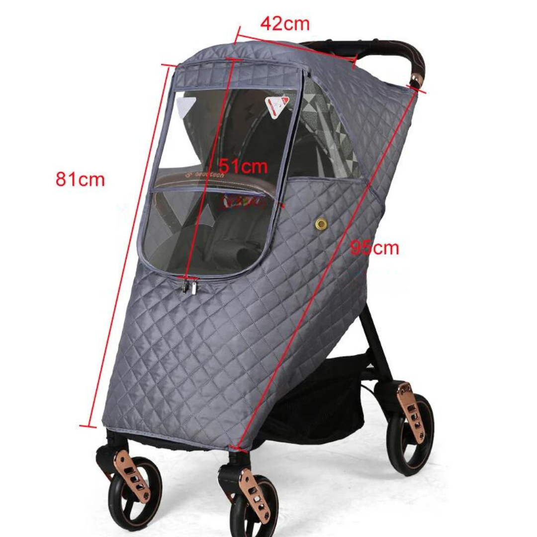 Ganzjahres-Wetterschutz-Set für Kinderwagen – 1+1 GRATIS Aktion