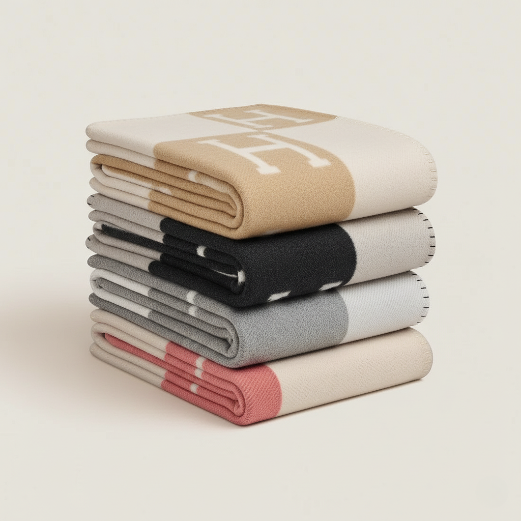 Isabelle Decke – Weiche Umarmung aus Kaschmir und Wolle