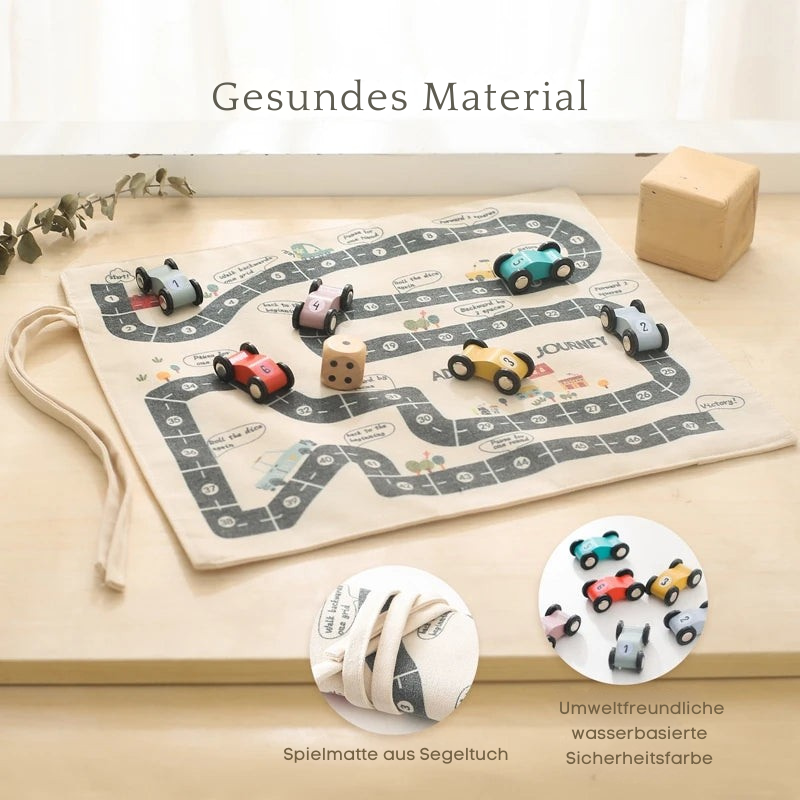 SpielStraße Holzspielzeug – Kreativer Fahrspaß für Kinder