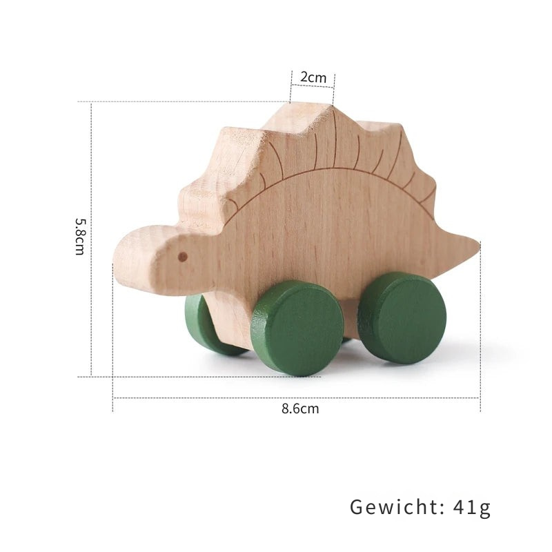 DinoHolz Babyspielzeug – Natürlicher Spielspaß für kleine Entdecker