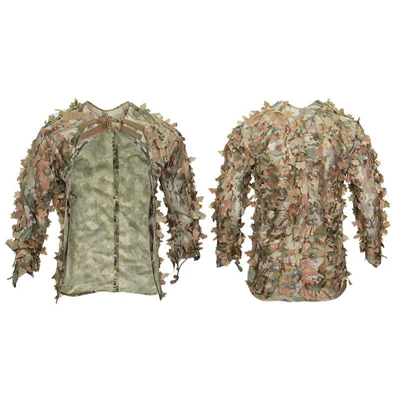 ShadowLeaf – Ghillie-Anzug für Jagd & Airsoft – Leicht & Atmungsaktiv