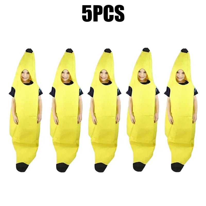 PartyJungle – Lustiges Bananenkostüm Herren – Karneval & Halloween Outfit (S-XL)