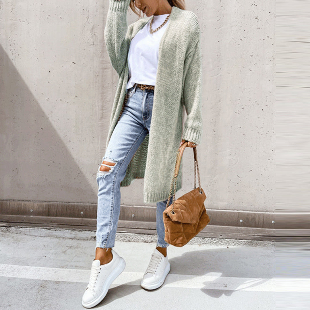 Klassische Strickjacke für Frauen - Hollian