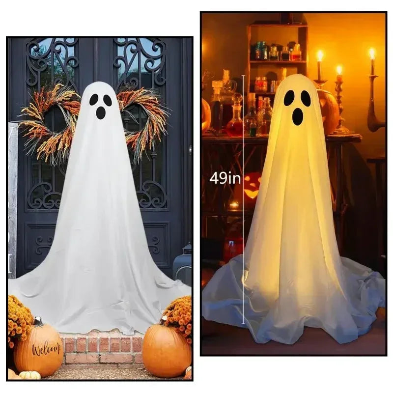 SpookyLite – Halloween-åndedekoration med LED-lys til indendørs og udendørs brug