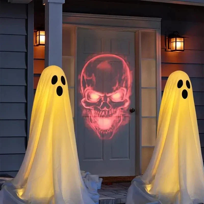 SpookyLite – Halloween-åndedekoration med LED-lys til indendørs og udendørs brug