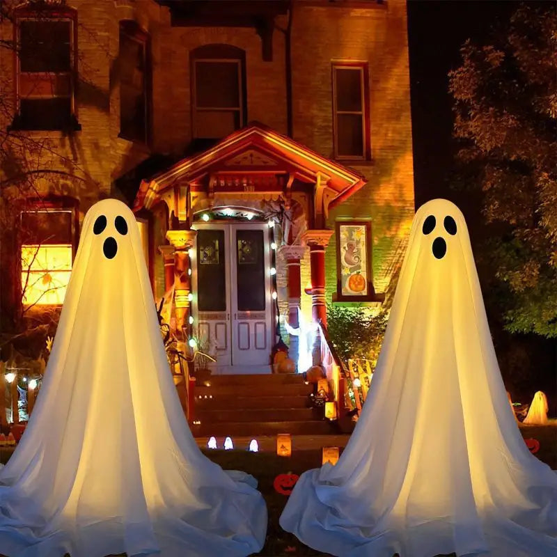 SpookyLite – Halloween-åndedekoration med LED-lys til indendørs og udendørs brug