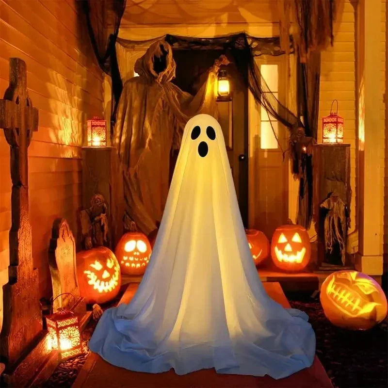 SpookyLite – Halloween-åndedekoration med LED-lys til indendørs og udendørs brug