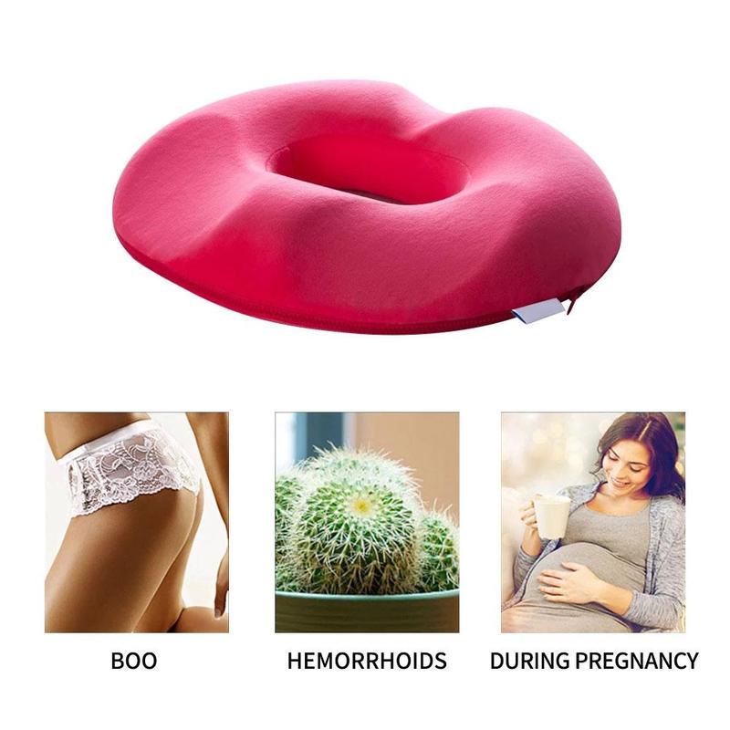 ReliefCushion – Sitzkissen Memory-Schaum für Hämorrhoiden & Steißbein