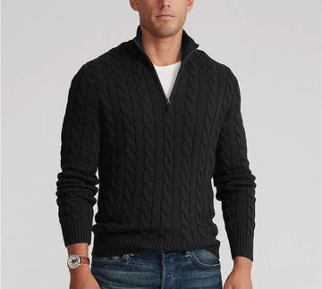 Stilvolles Sweatshirt mit Reißverschluss für Männer - Atreus