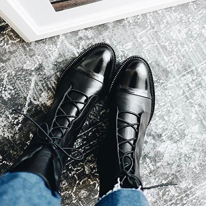 Sofia | Stiefel im Vintage-Look mit Absatz