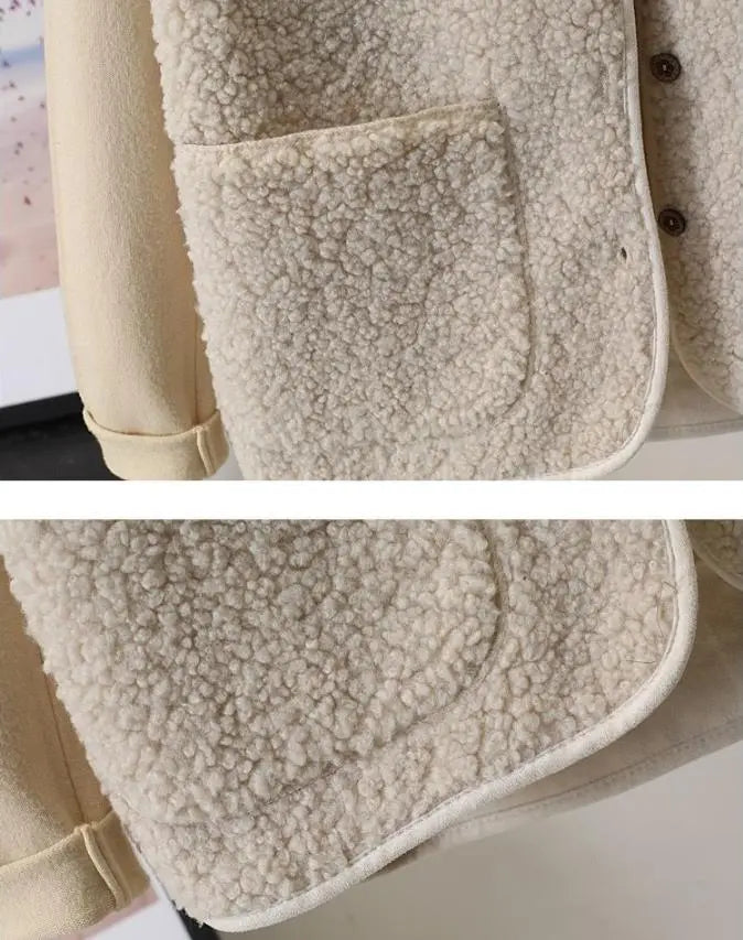 Cassandra fleece cardigan | moderigtig ærmeløs strikjakke til vinterdage