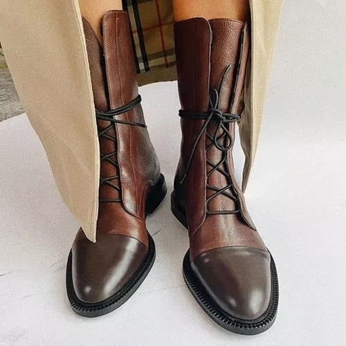 Sofia | Stiefel im Vintage-Look mit Absatz