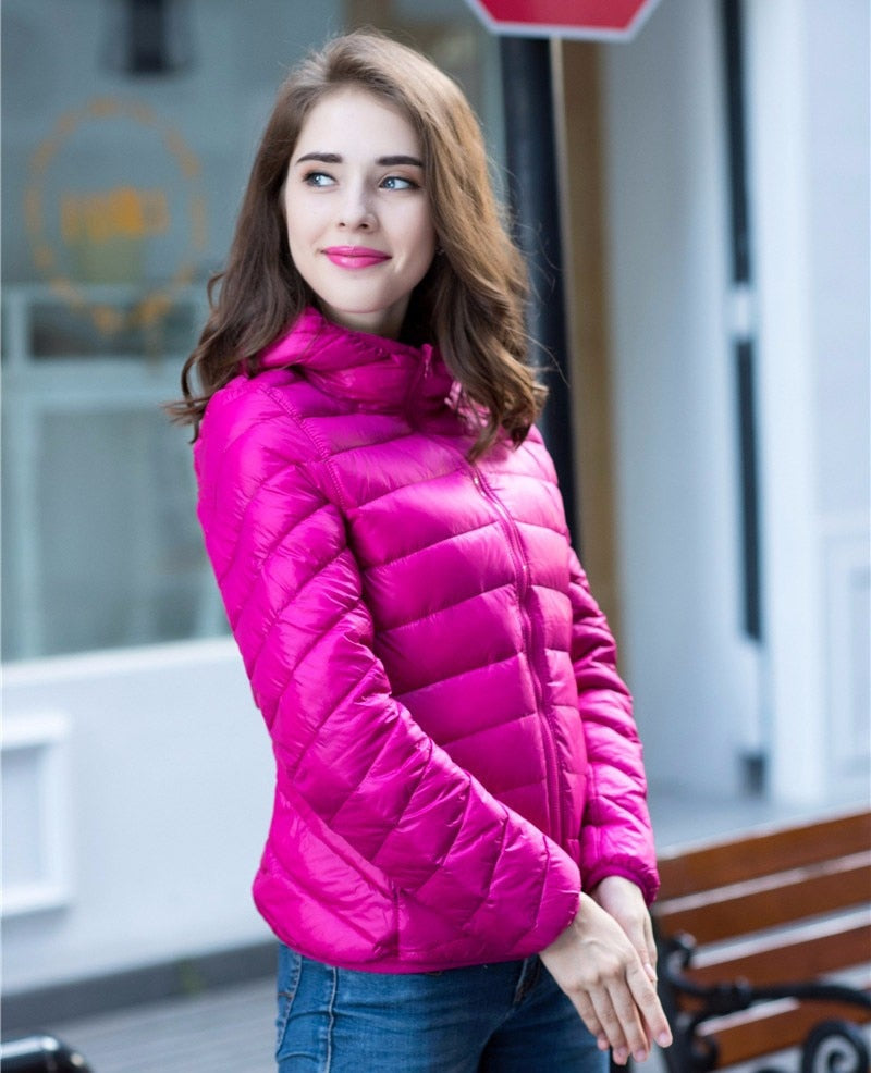 Harmonie | Giacca imbottita ultra leggera reversibile per uno stile versatile