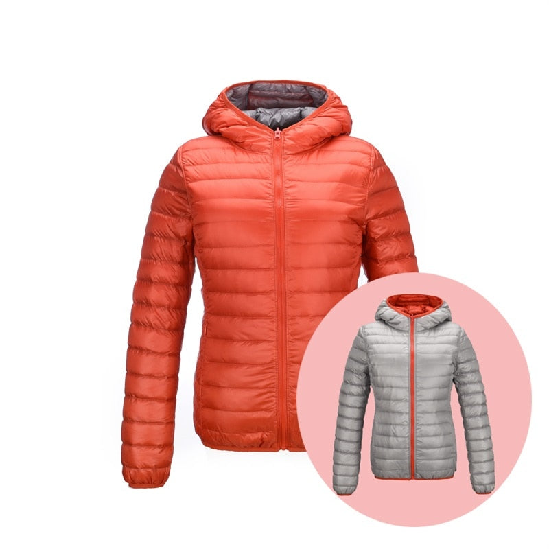 Harmonie | Giacca imbottita ultra leggera reversibile per uno stile versatile