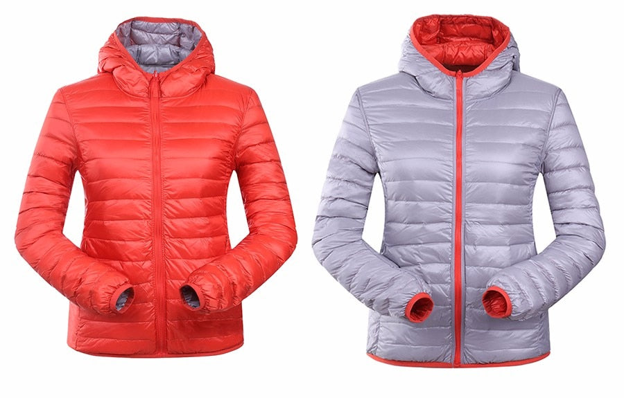 Harmonie | Giacca imbottita ultra leggera reversibile per uno stile versatile