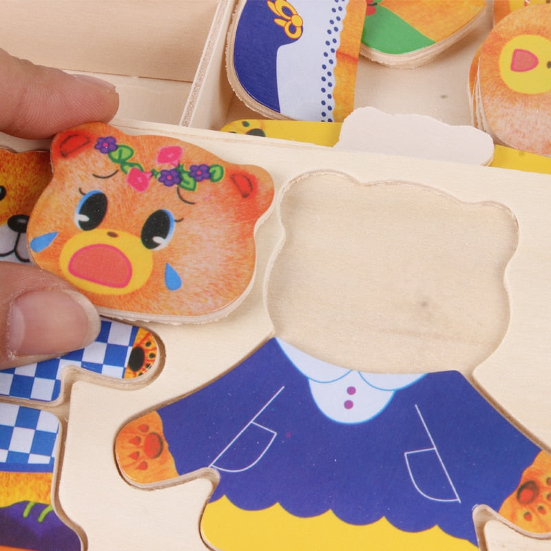 Holzpuzzle - DressUp Max