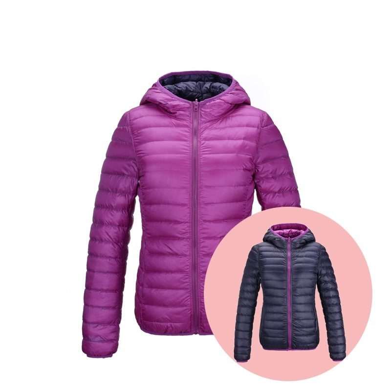 Harmonie | Giacca imbottita ultra leggera reversibile per uno stile versatile