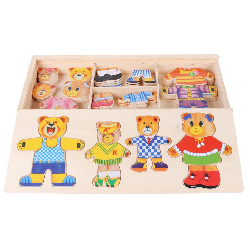 Holzpuzzle - DressUp Max