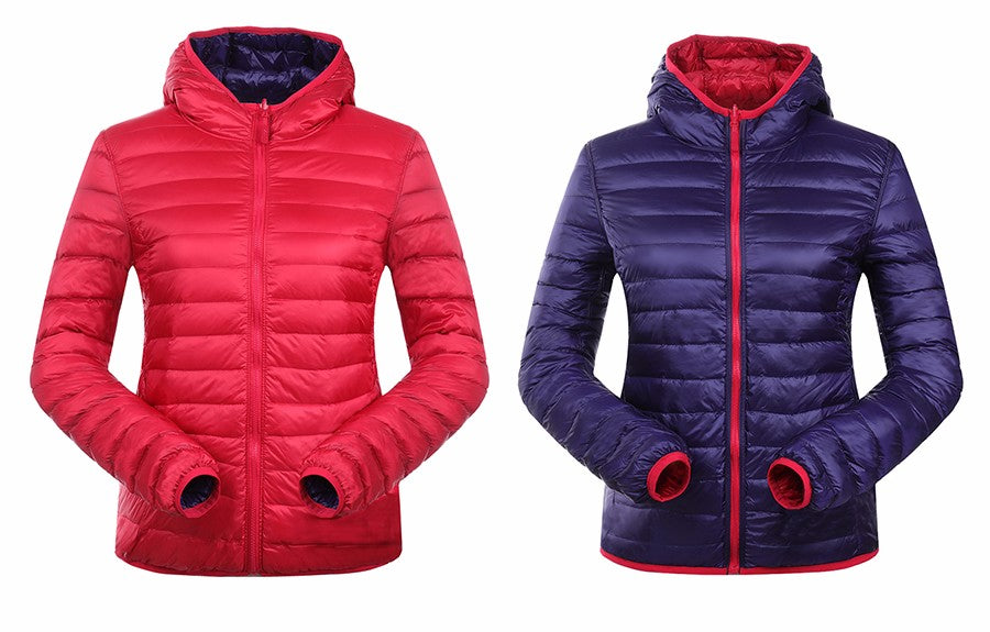 Harmonie | Giacca imbottita ultra leggera reversibile per uno stile versatile