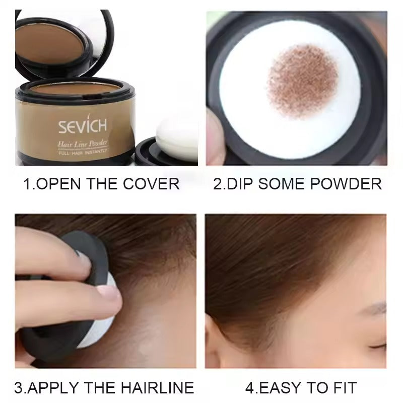 Sevich Hairline Powder 4g – Natürliches Haar-Schattierungspuder