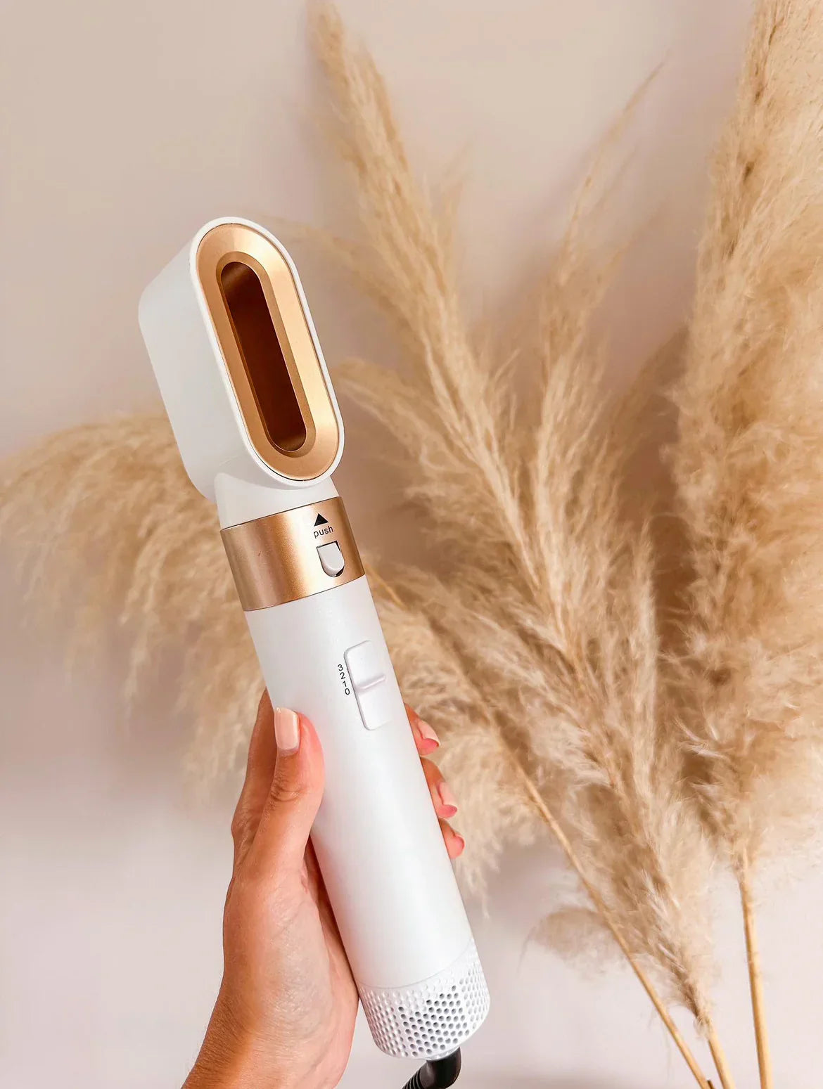 5-in-1 Haarstyler für Glätten, Locken & Volumen mit Lufttechnologie