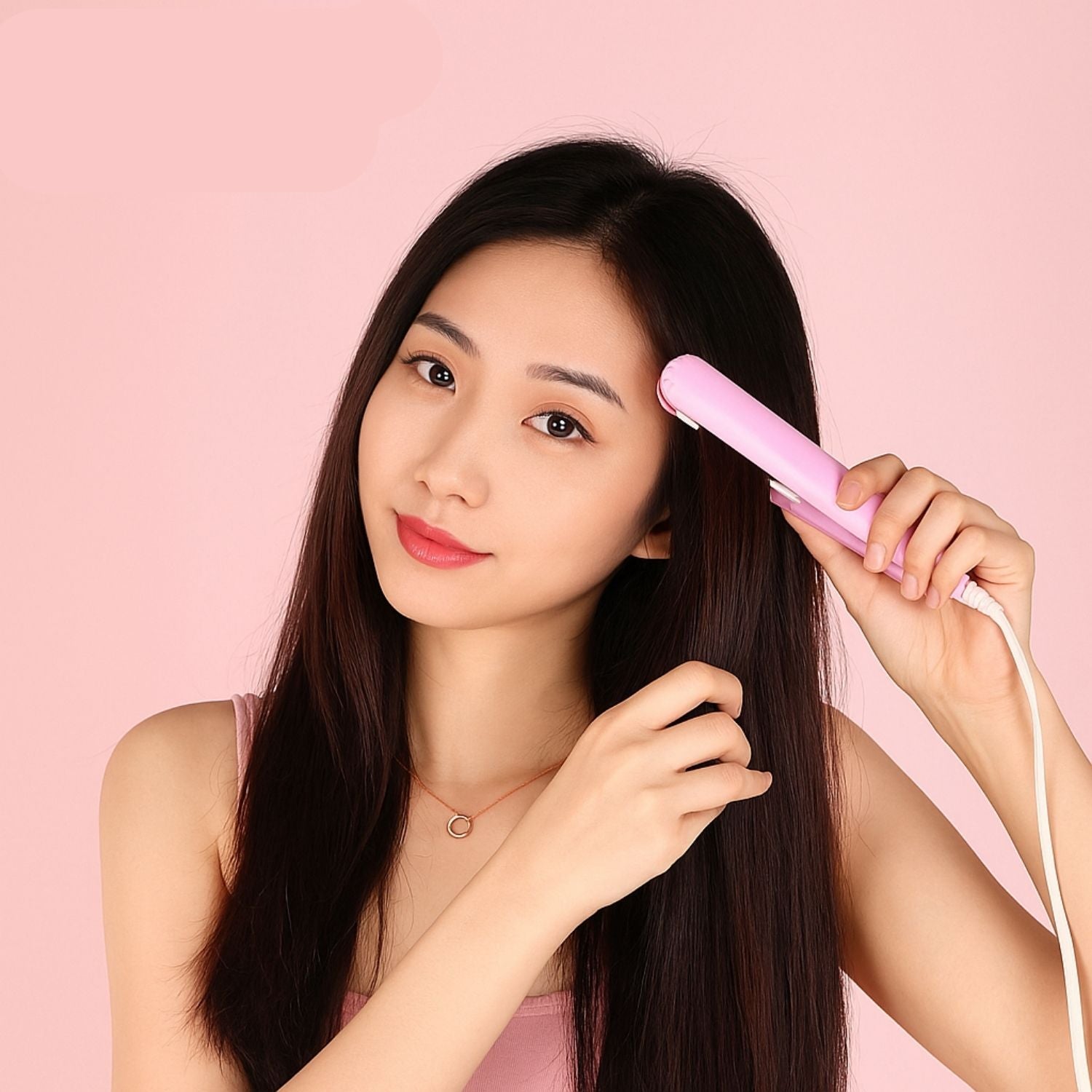 2-in-1 Haarstyler für Locken & Glätten – Styling in 5 Minuten