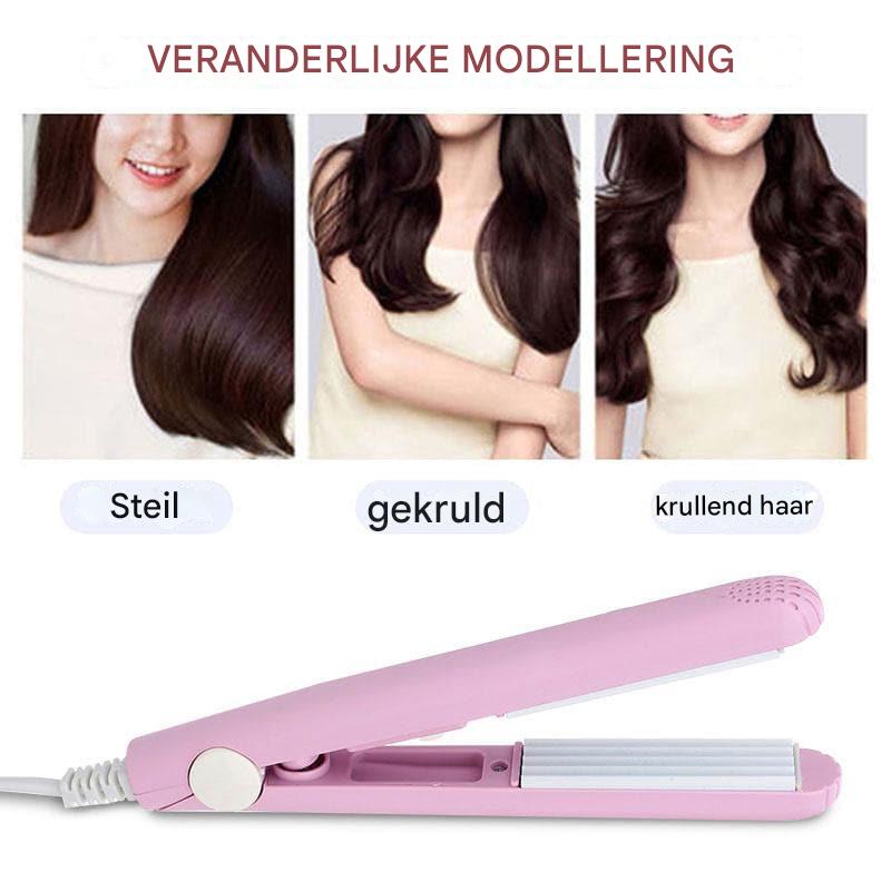 2-in-1 Haarstyler für Locken & Glätten – Styling in 5 Minuten