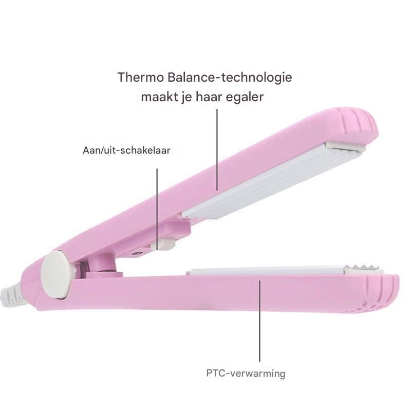 2-in-1 Haarstyler für Locken & Glätten – Styling in 5 Minuten