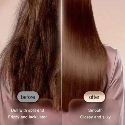 QuickGlam Styling-Kamm – Glattes, glänzendes Haar in 3 Minuten
