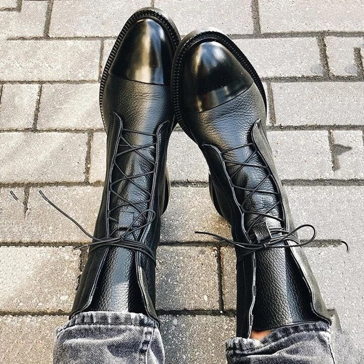 Sofia | Stiefel im Vintage-Look mit Absatz