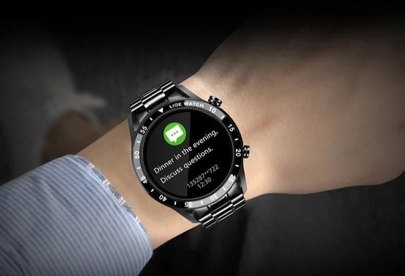 Luxuriöse Smartwatch – Stilvoll, intelligent und vielseitig