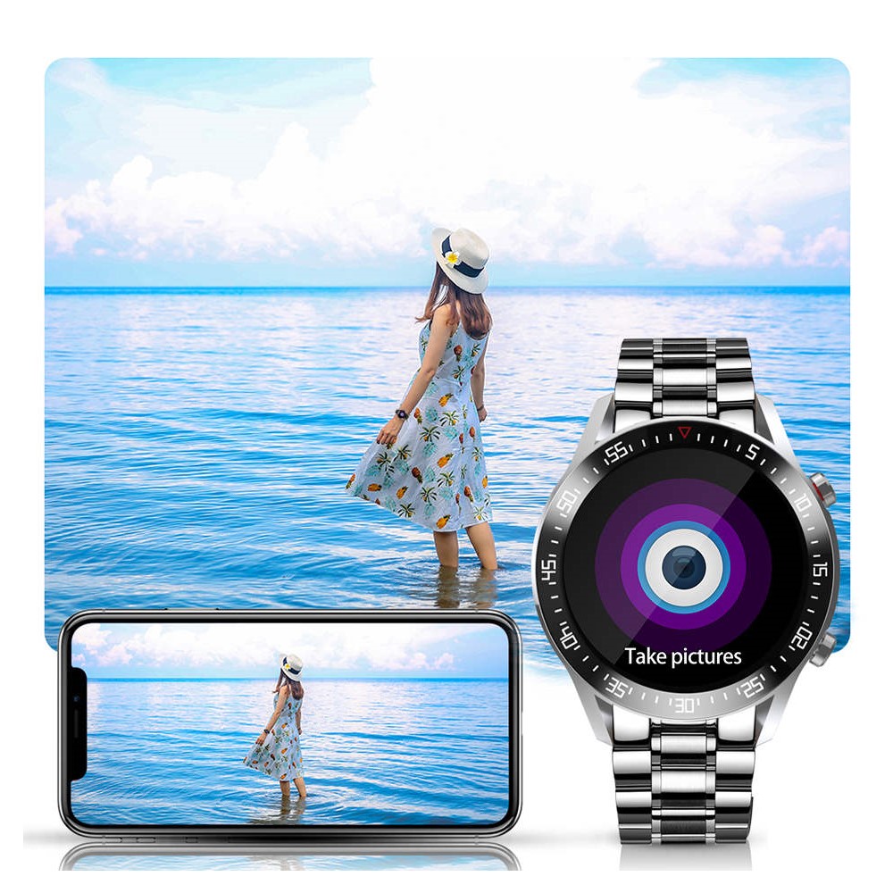 Smartwatch Smart Steel – Eleganz & Technik im Edelstahl-Design