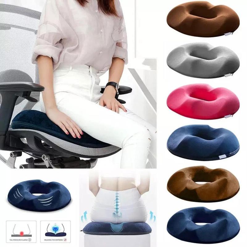 ReliefCushion – Sitzkissen Memory-Schaum für Hämorrhoiden & Steißbein