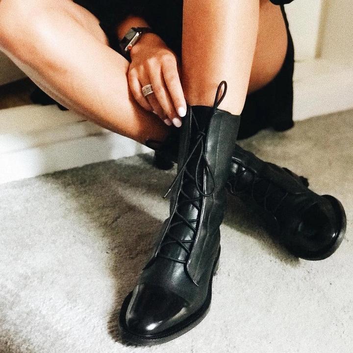 Sofia | Stiefel im Vintage-Look mit Absatz