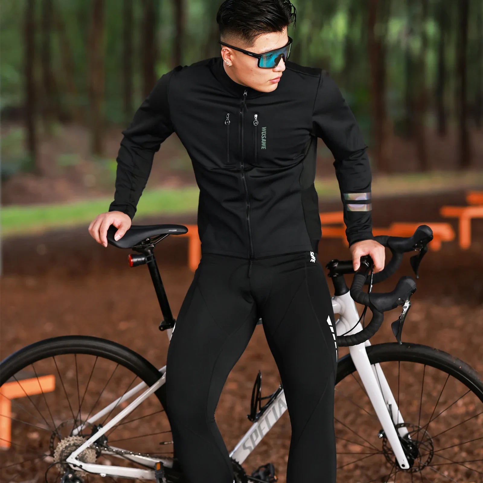 Nordyve Fleece Fahrradjacke – Warm, Winddicht & Bequem für Aktive Männer im Freien