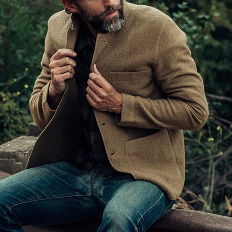 Cardigan da uomo Jelle con abbottonatura – Caldo e senza tempo
