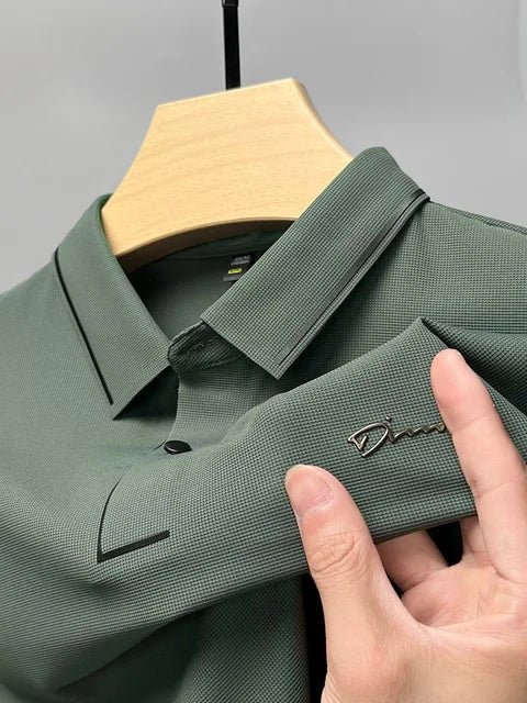 Devako Dima - Poloshirt i silke