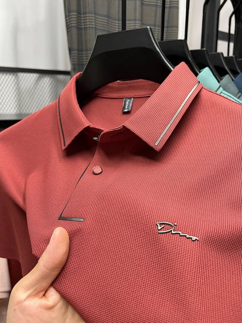 Devako Dima - Poloshirt i silke