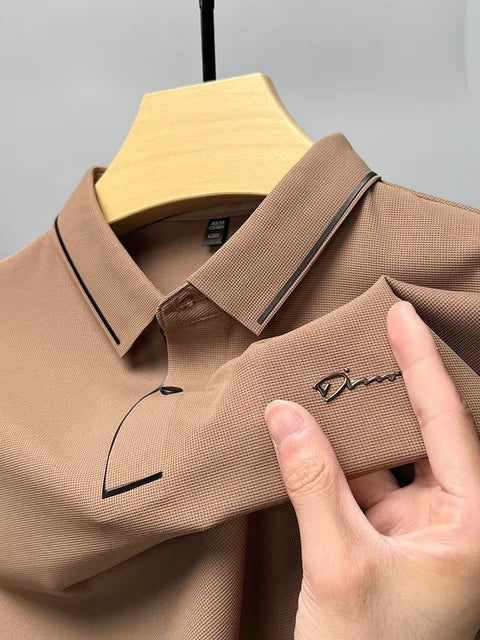 Devako Dima - Poloshirt i silke