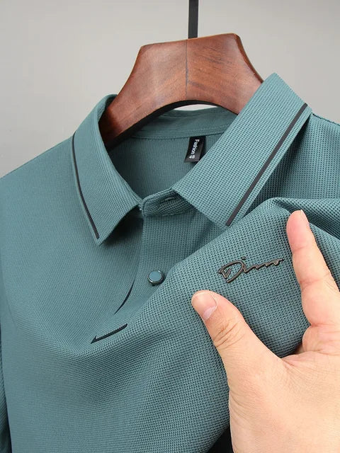 Devako Dima - Poloshirt i silke