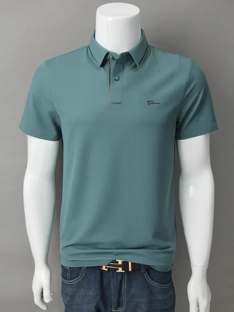 Devako Dima - Poloshirt i silke