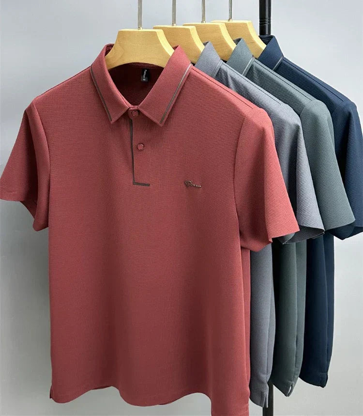 Devako Dima - Poloshirt i silke