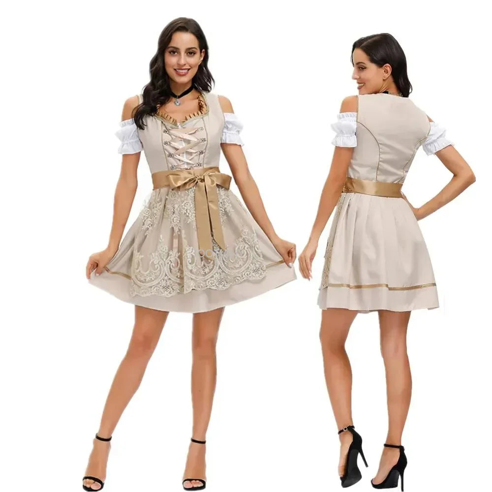 Devako Matilde – Bayerisches Oktoberfest Dirndl Trachtenkleid für Damen