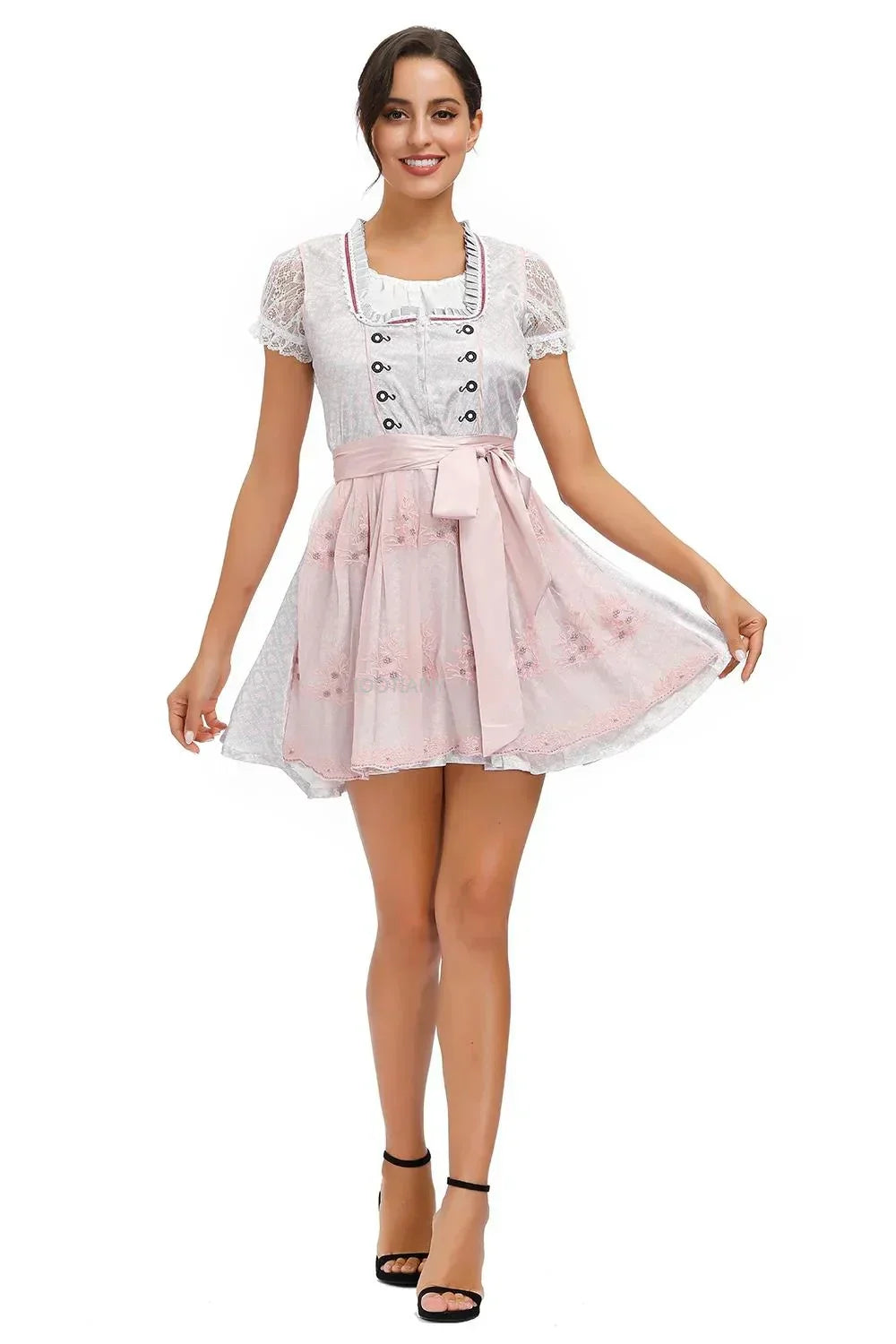 Devako Matilde – Bayerisches Oktoberfest Dirndl Trachtenkleid für Damen