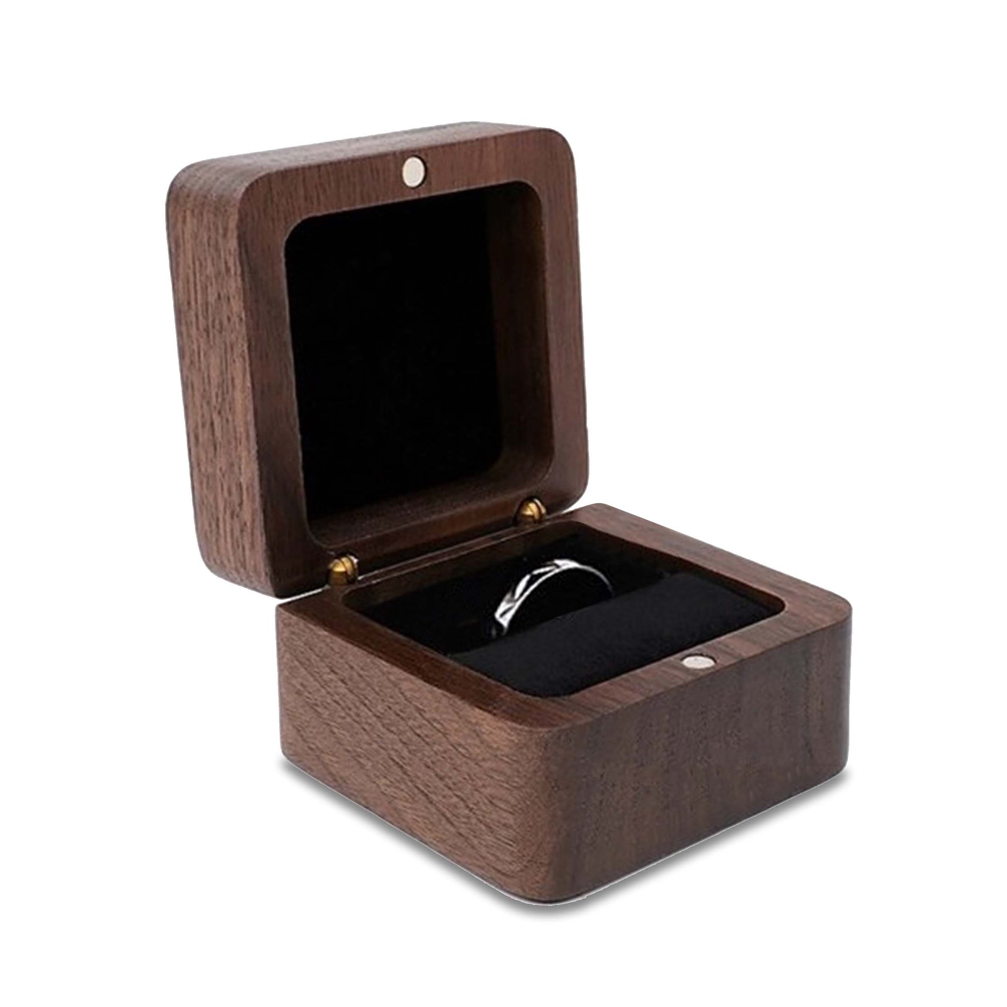 Holzboxen | Holz Schmuckkästchen, Trauring Kästchen, Ohrring Ringe
