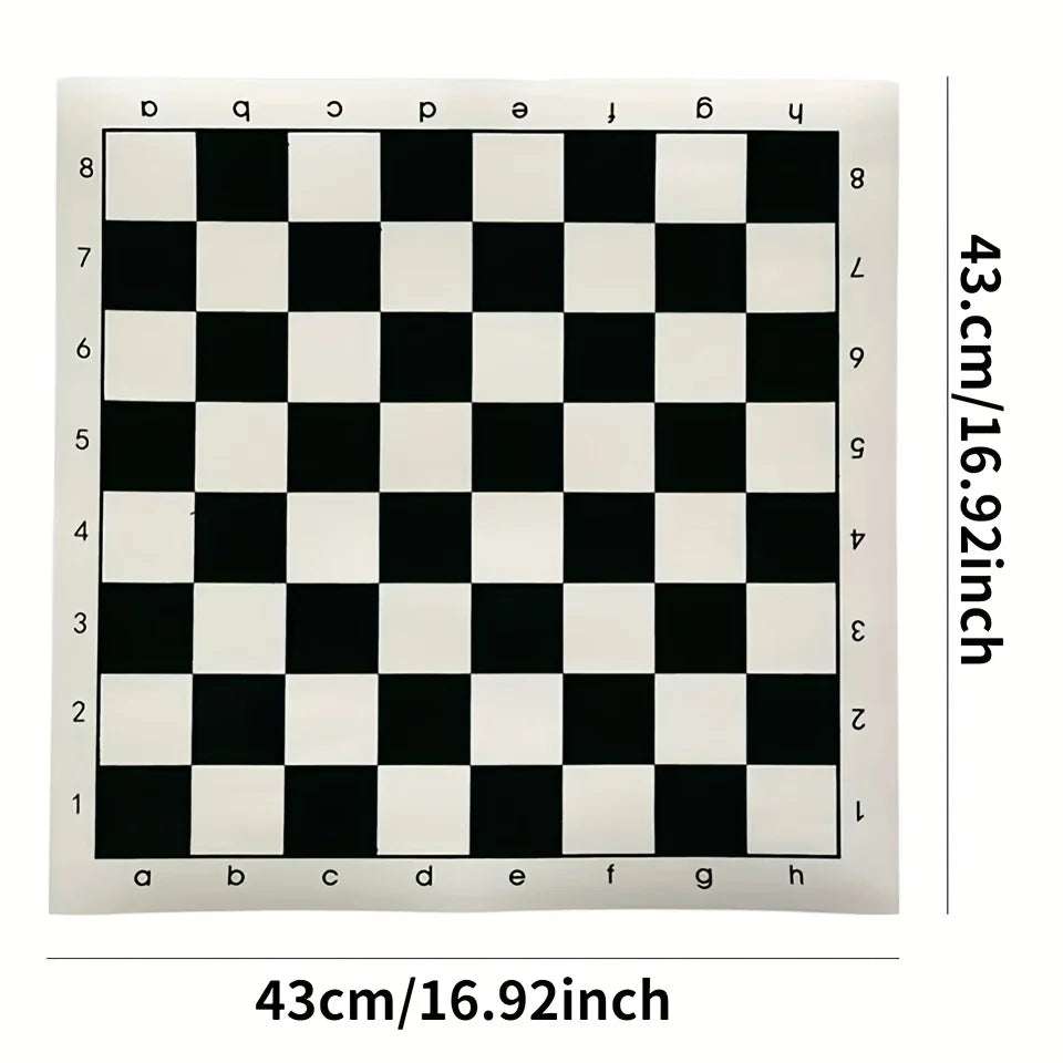 Ardentor sada šachových figurek ze dřeva – 32 dílů, ručně vyrobené a klasický design
