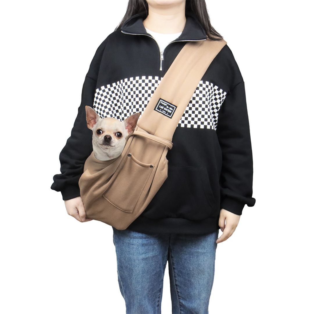 Hundetransport mit stilvoller und komfortabler Schultertasche