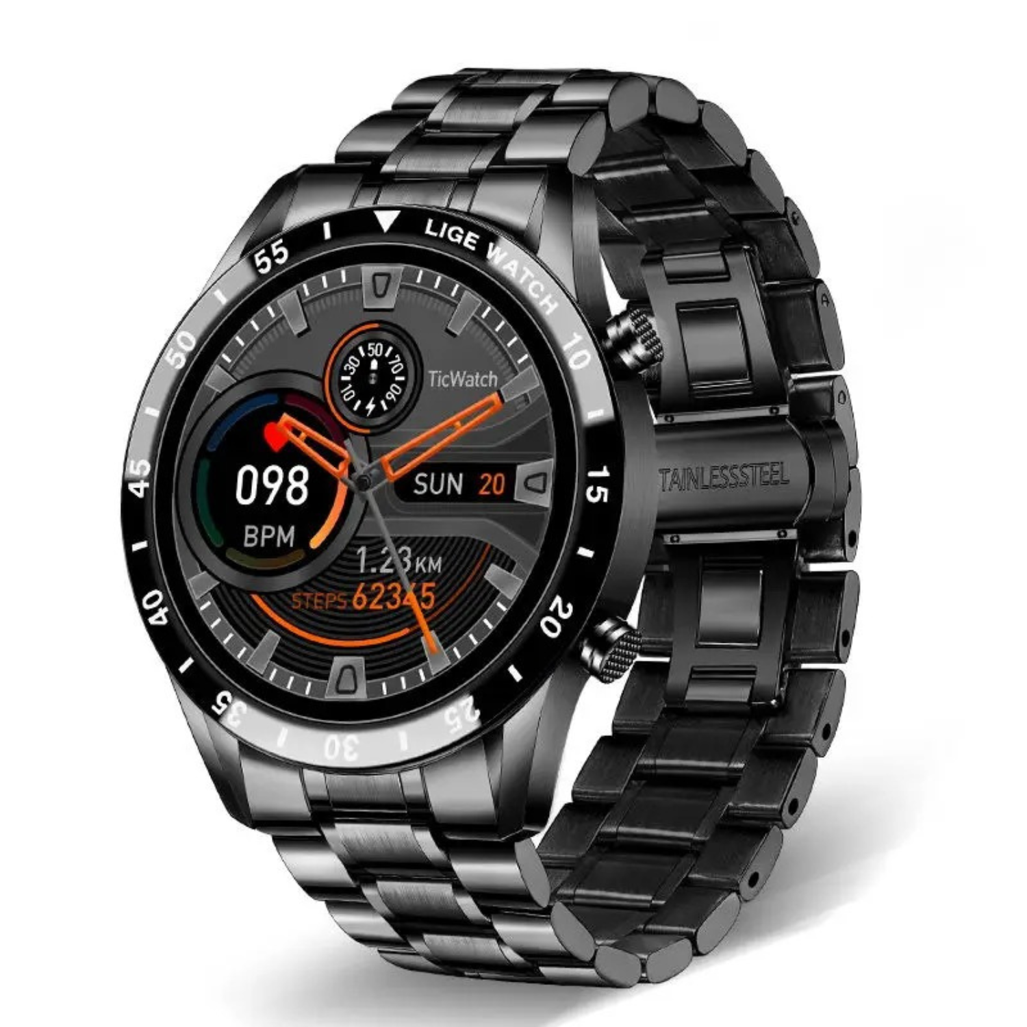 Orben – Smartwatch Deluxe mit Gesundheitsfunktionen – Alltag & Sport