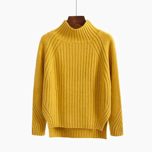 Mila – maglione da donna in 100 % cashmere, morbido e senza tempo elegante